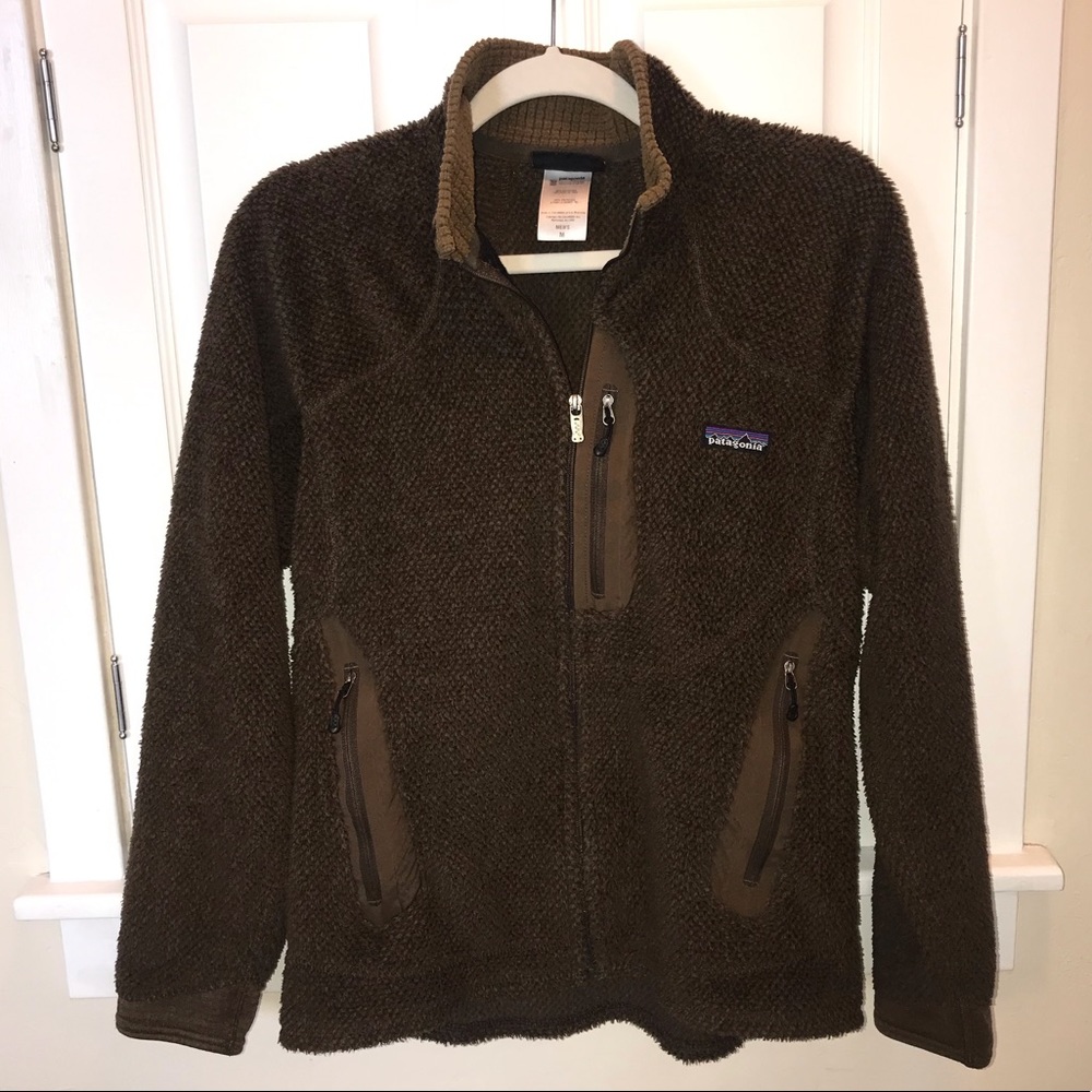 Nice dark brown Patagonia fleece coat.